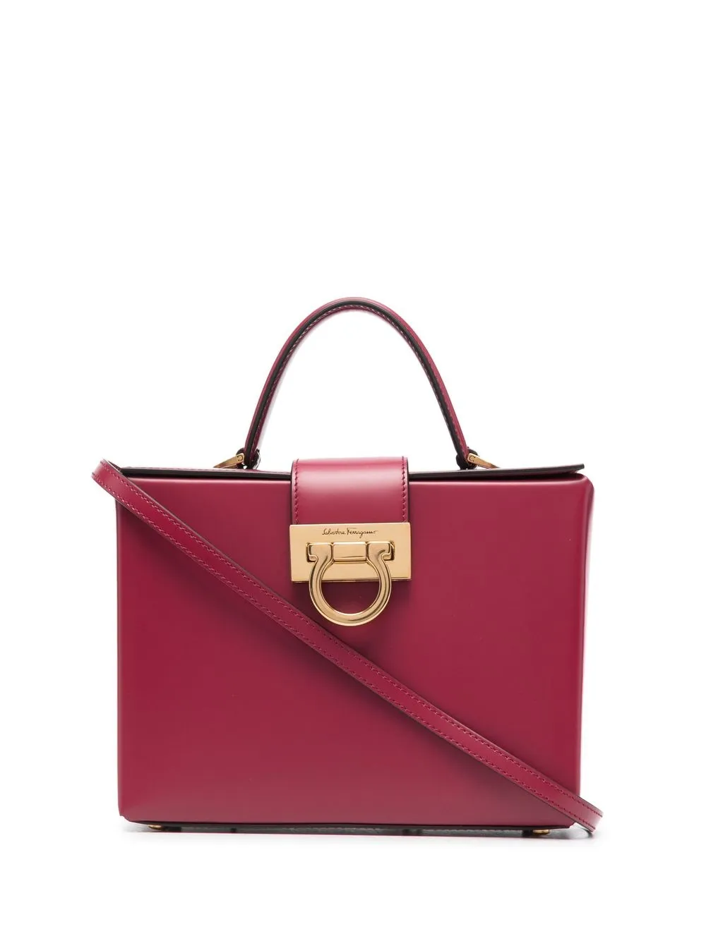 

Salvatore Ferragamo bolsa Trifolio - Rojo