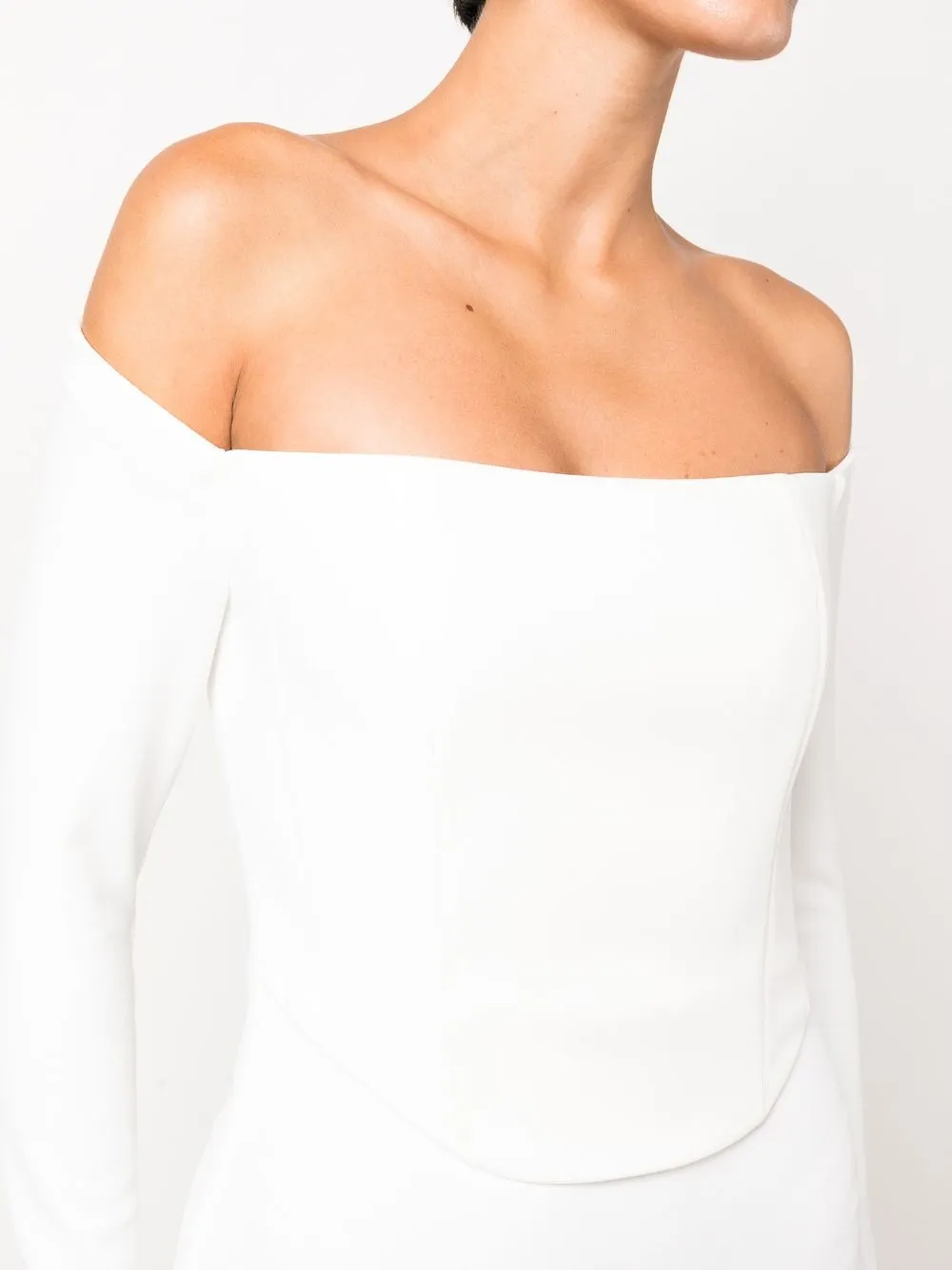 Solace London Kae off-shoulder Gown - Farfetch