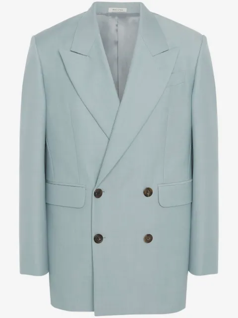 Alexander McQueen saco de vestir con doble botonadura