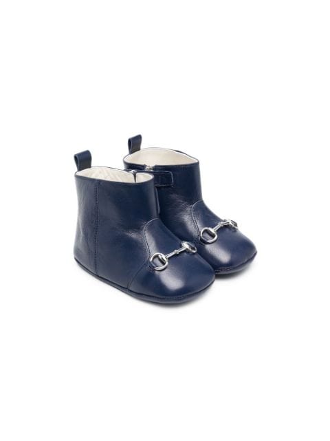 Gucci Kids Aisha horsebit-buckle boots