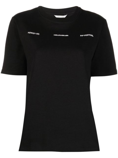 graphic-print short-sleeved T-shirt