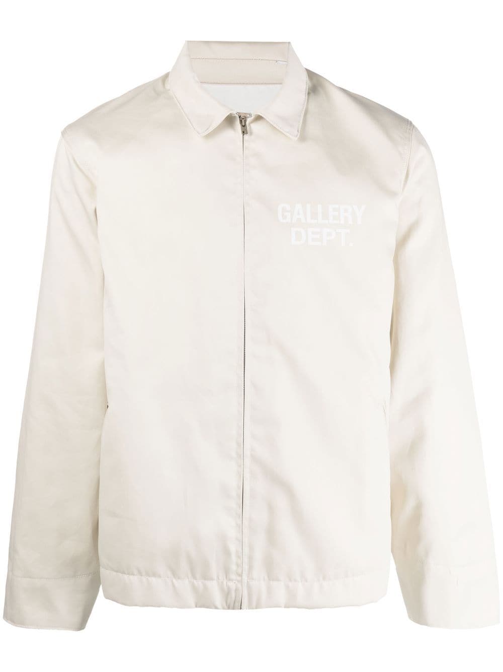 GALLERY DEPT. logo-print zip-up Jacket - Farfetch