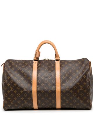 Louis Vuitton 2004 pre-owned Monogram Keepall Bandouliere 50 Travel Bag -  Farfetch