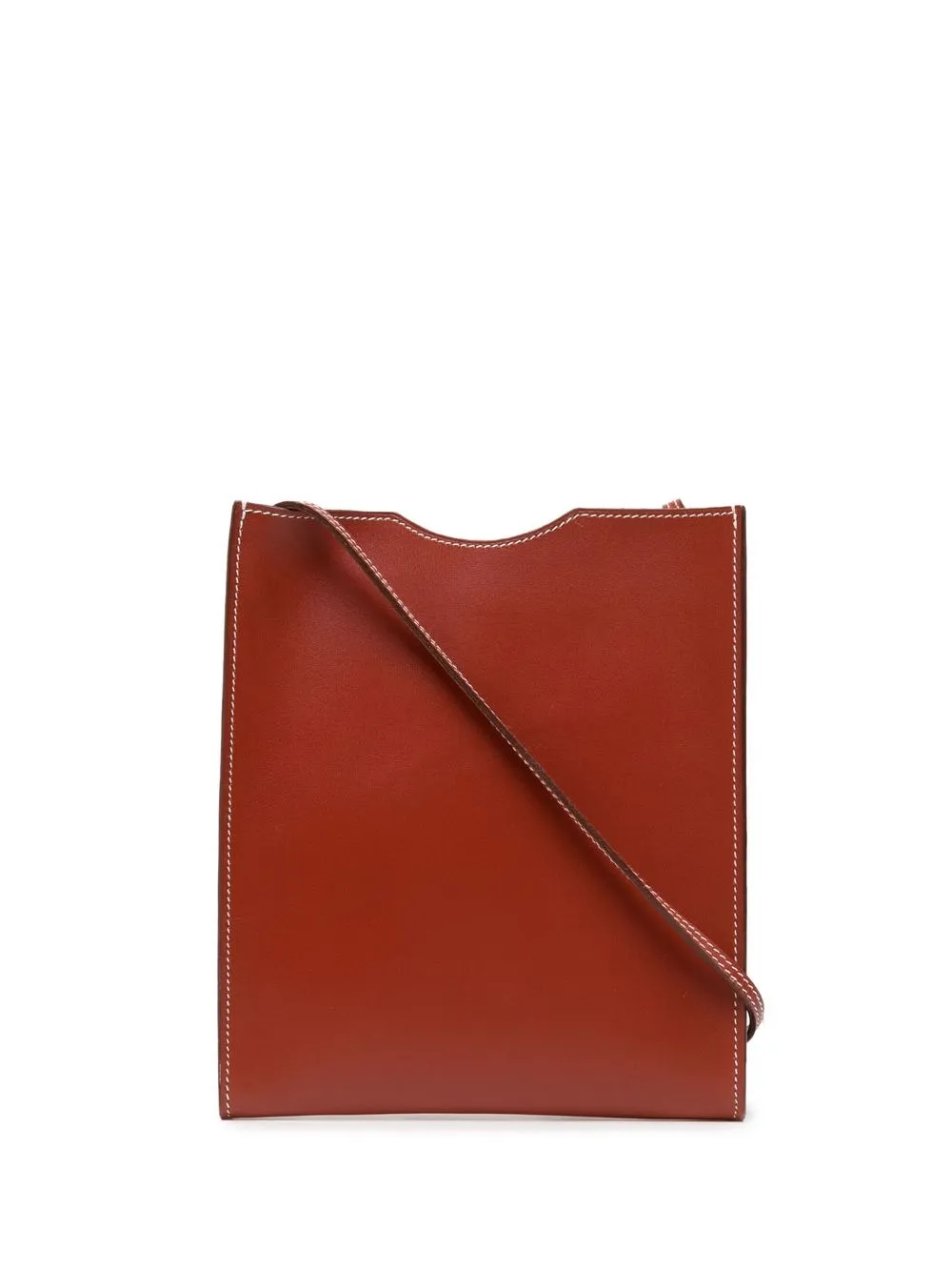 Pre-owned Hermes 2001  Onimaitou Crossbody Bag In Red