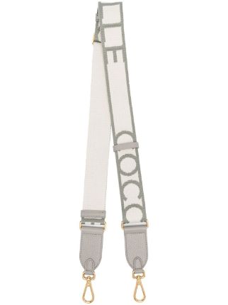 Coccinelle embroidered-logo Shoulder Strap - Farfetch