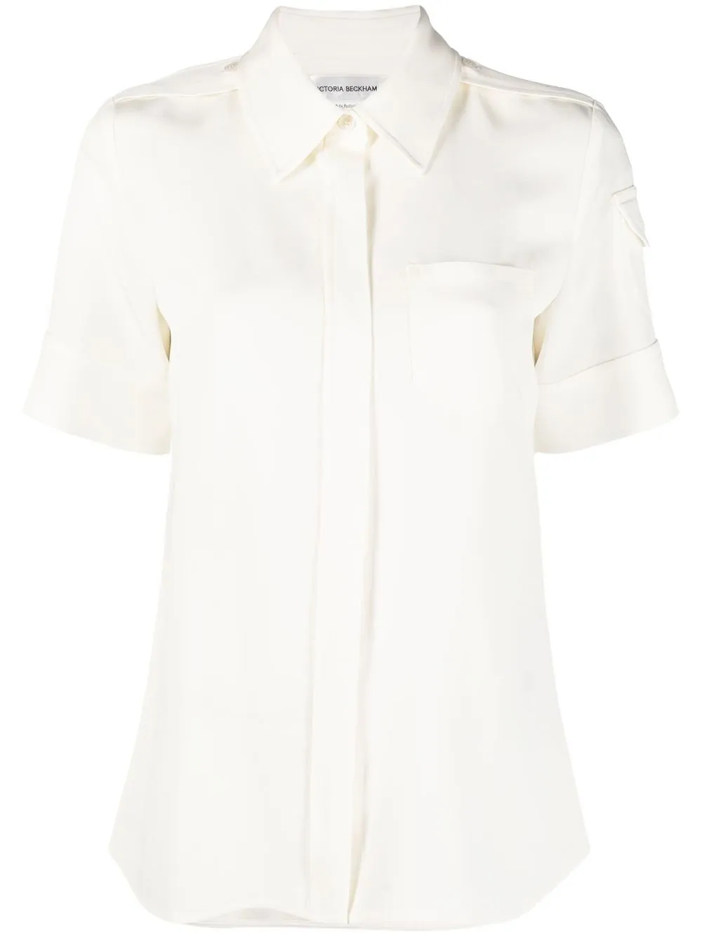 

Victoria Beckham playera manga corta - Neutro