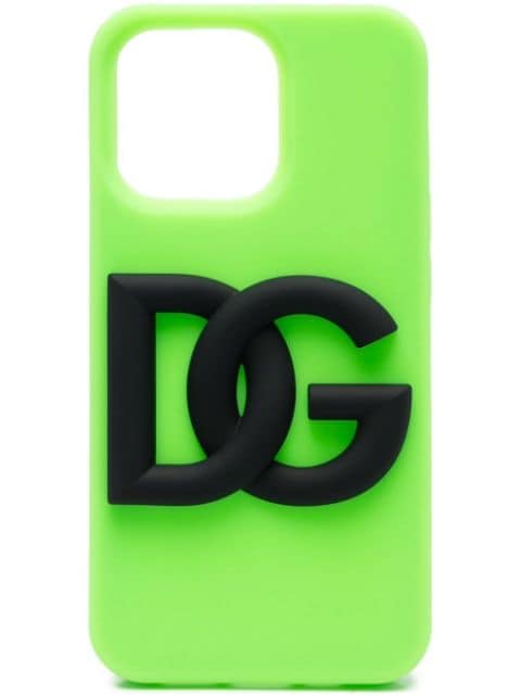 Dolce & Gabbana funda para celular con parche del logo