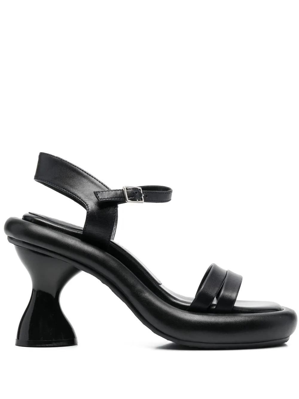 

Eckhaus Latta sandalias Raft con tacón de 115mm - Negro