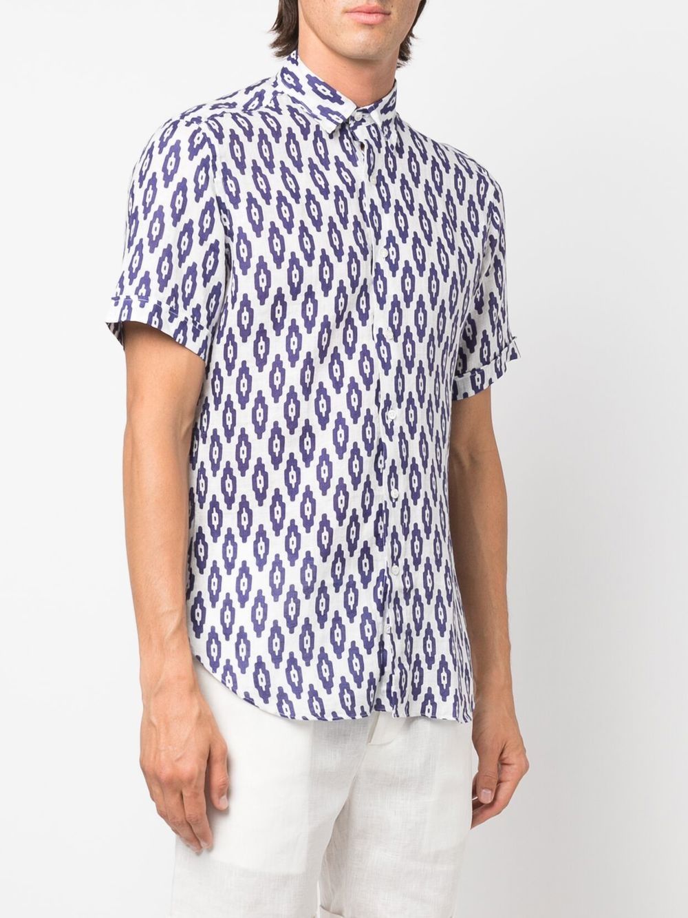 PENINSULA SWIMWEAR graphic-print Linen Shirt - Farfetch