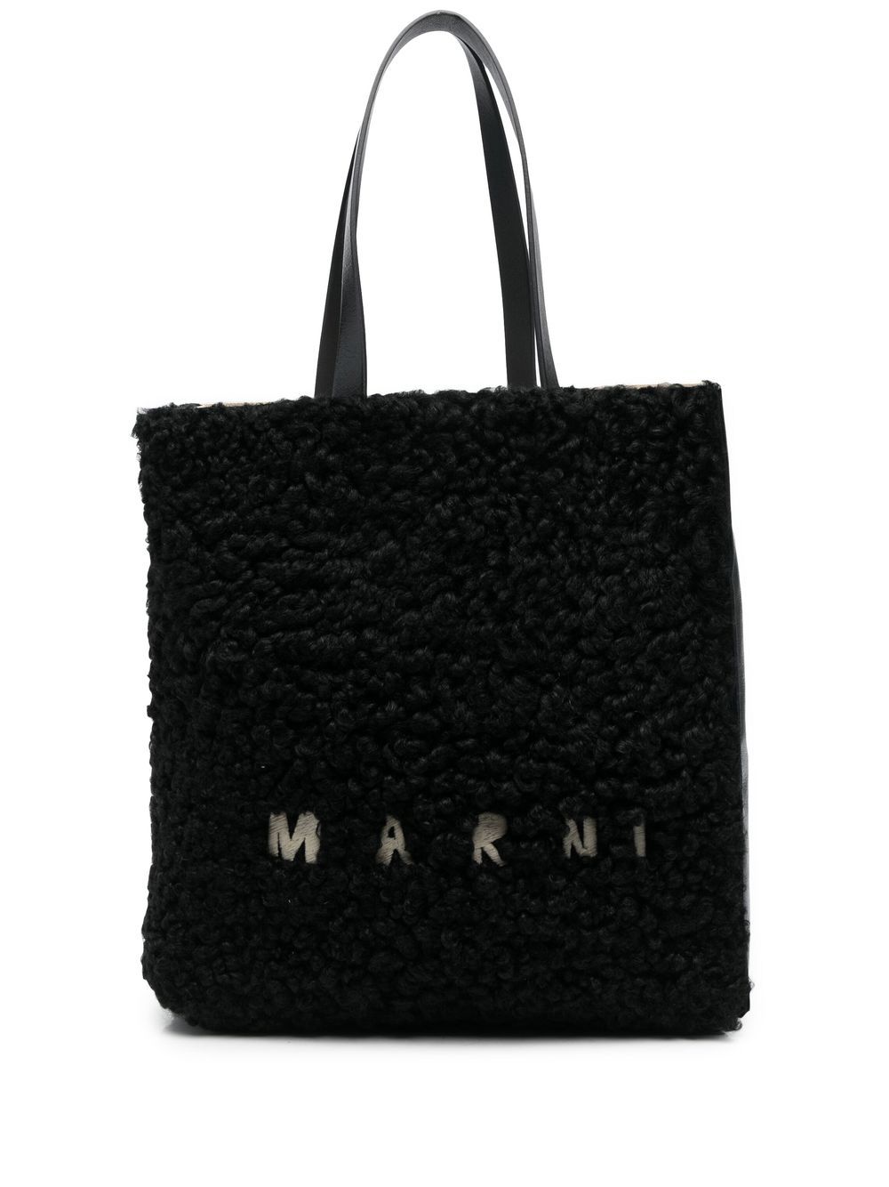 Marni logo-print Tote Bag - Farfetch