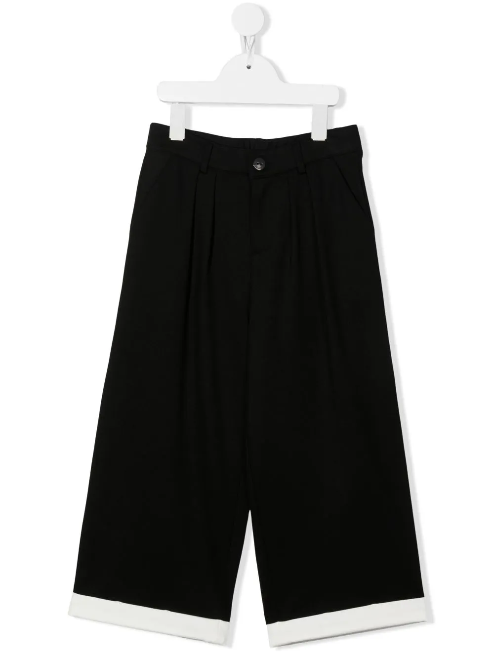 

TWINSET pantalones con diseño de dos tonos - Negro