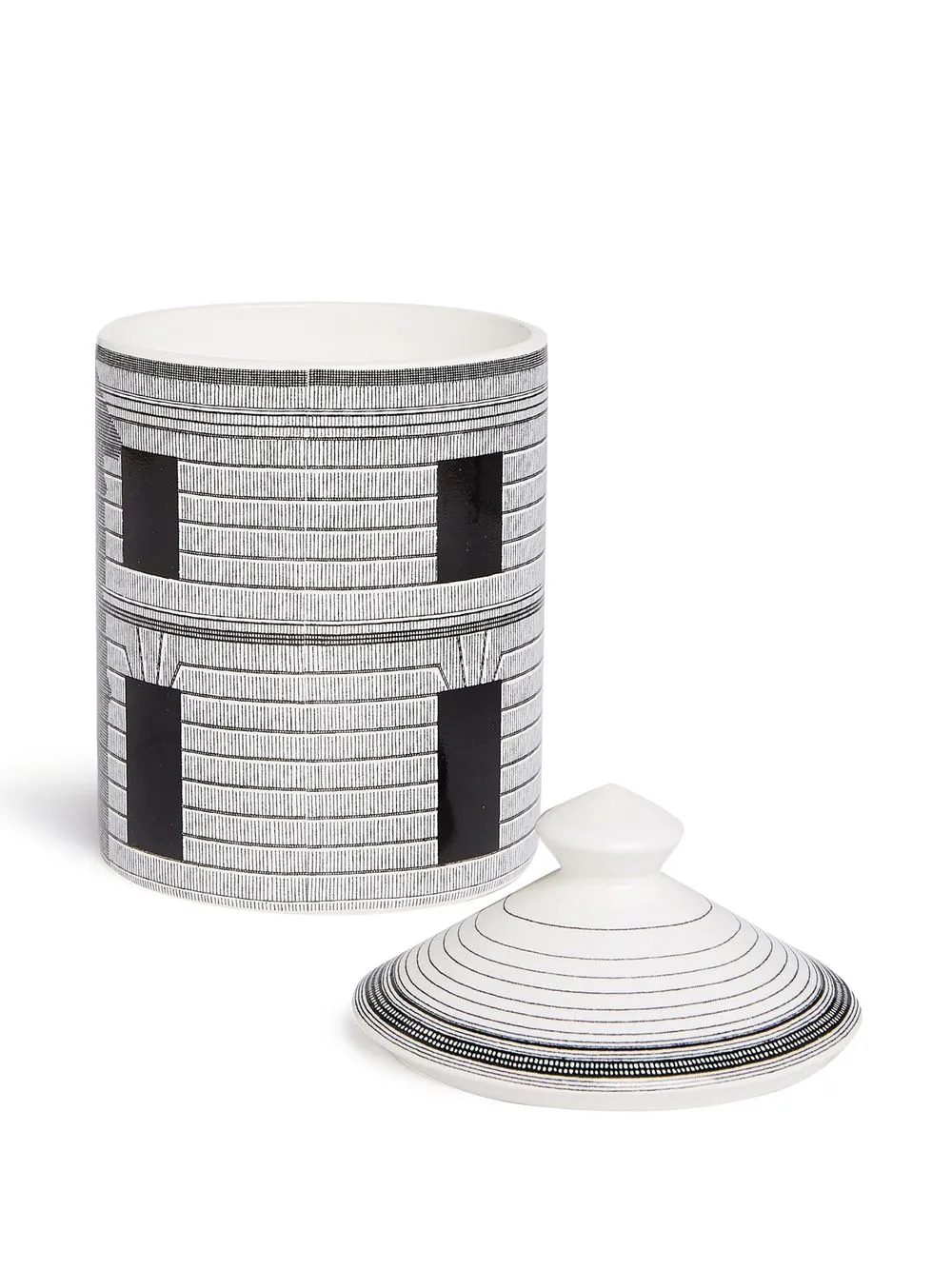 Fornasetti Se Poi Scented Candle (310g) In Grey