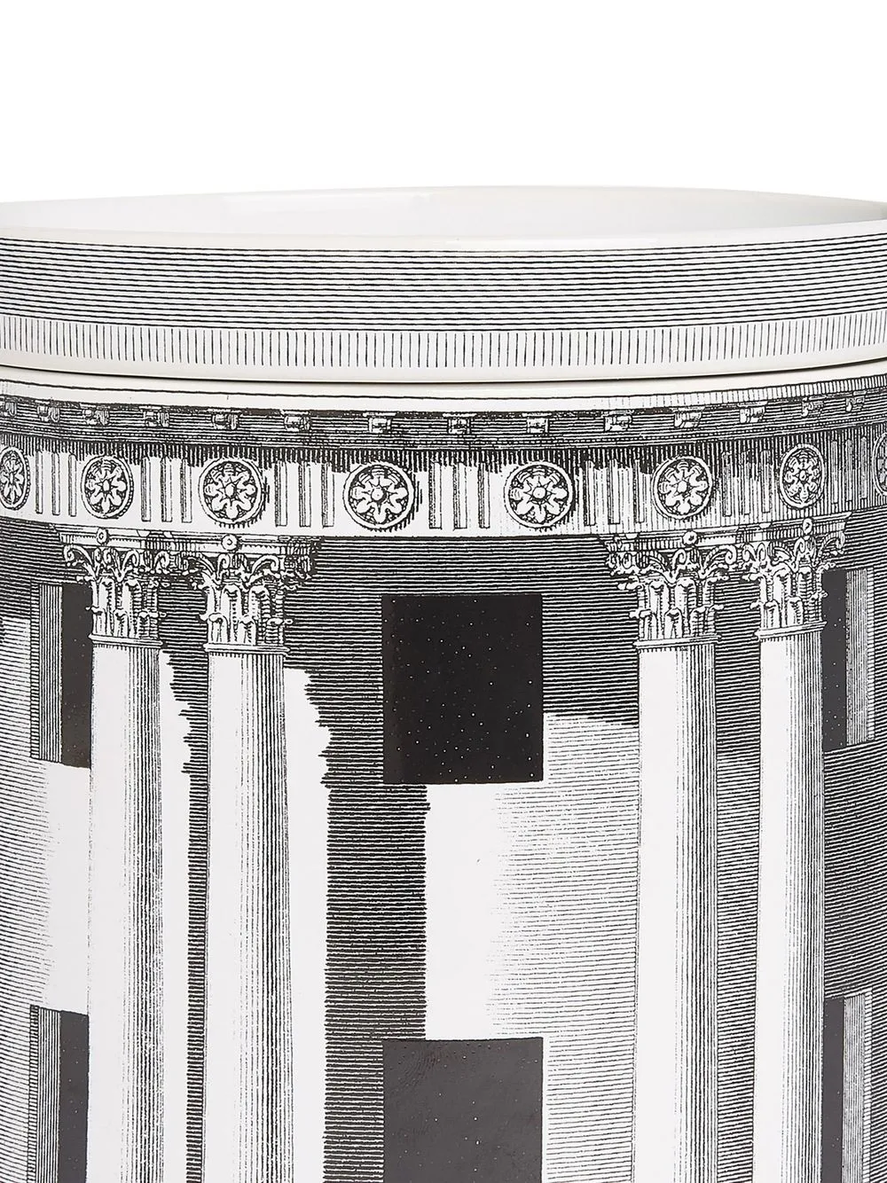  Fornasetti Nel Mentre Duftkerze   Grau 