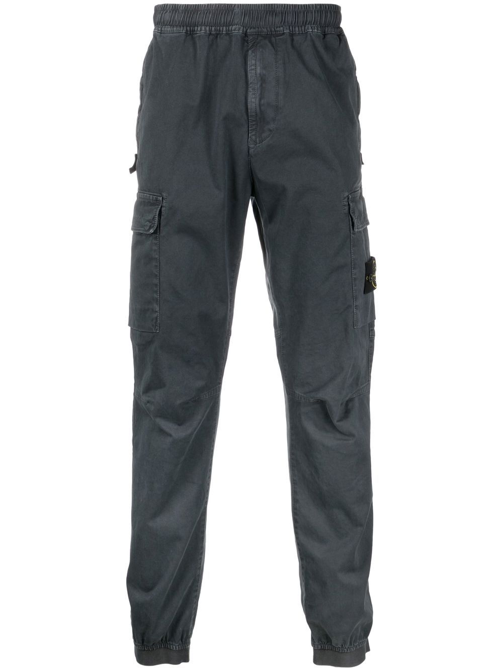 

Stone Island pantalones cargo con parche de compass - Gris