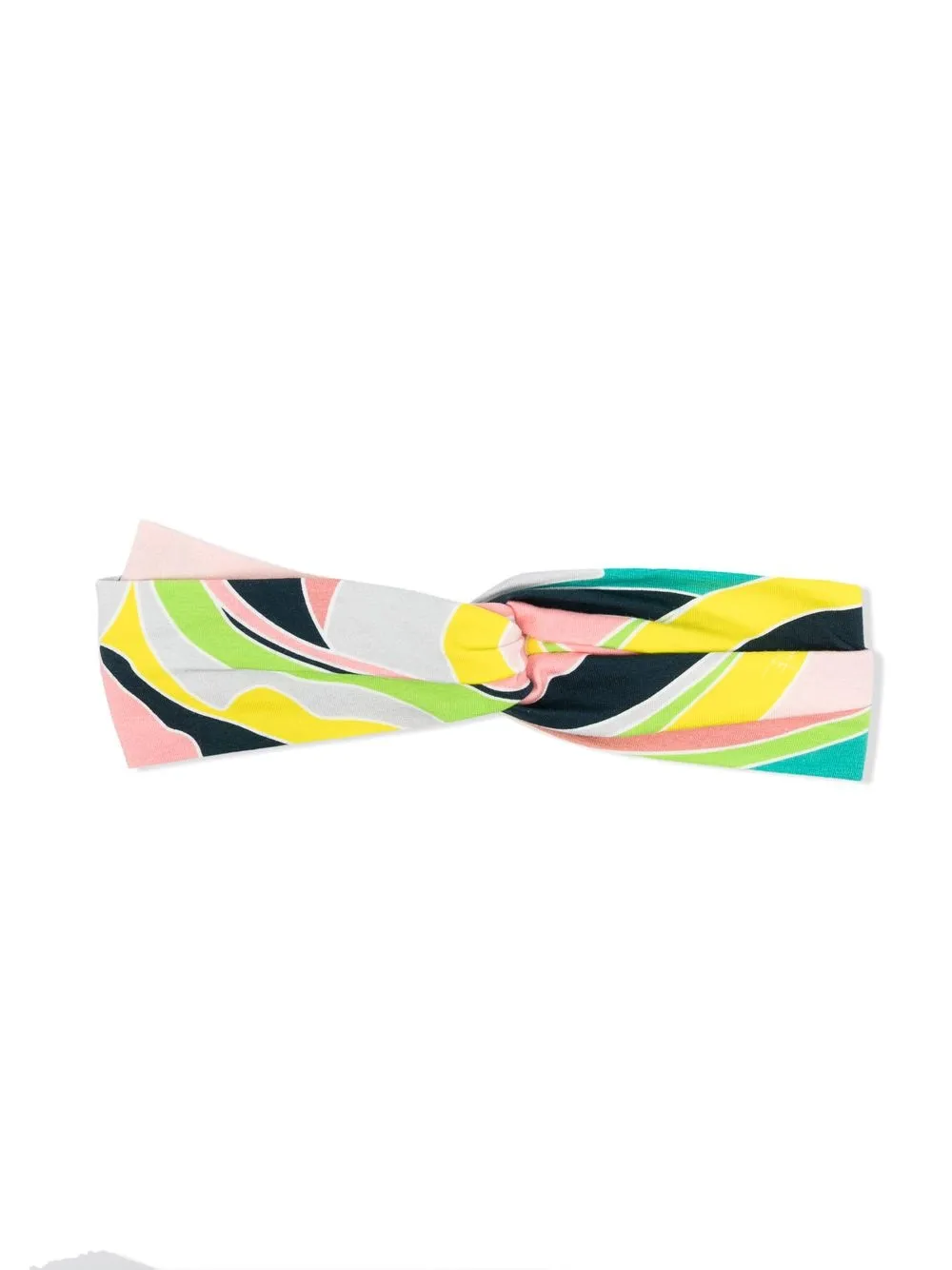 

PUCCI Junior banda para el cabello con estampado gráfico - Amarillo