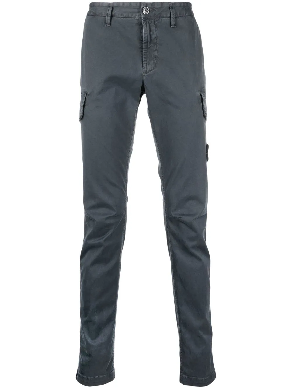 

Stone Island pantalones cargo con parche de compass - Gris