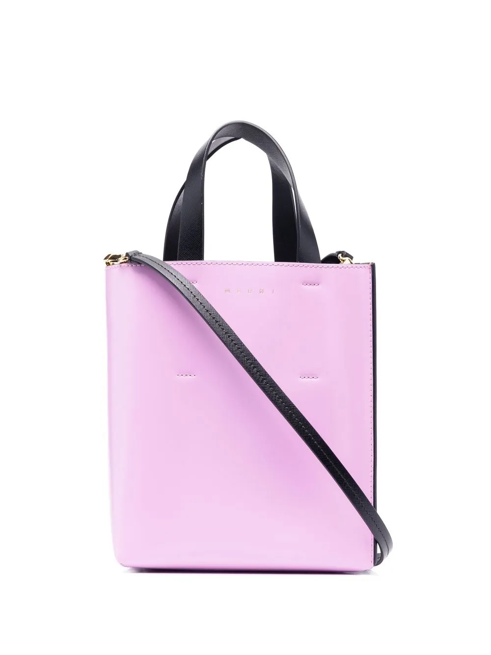 

Marni tote Museo pequeña - Morado