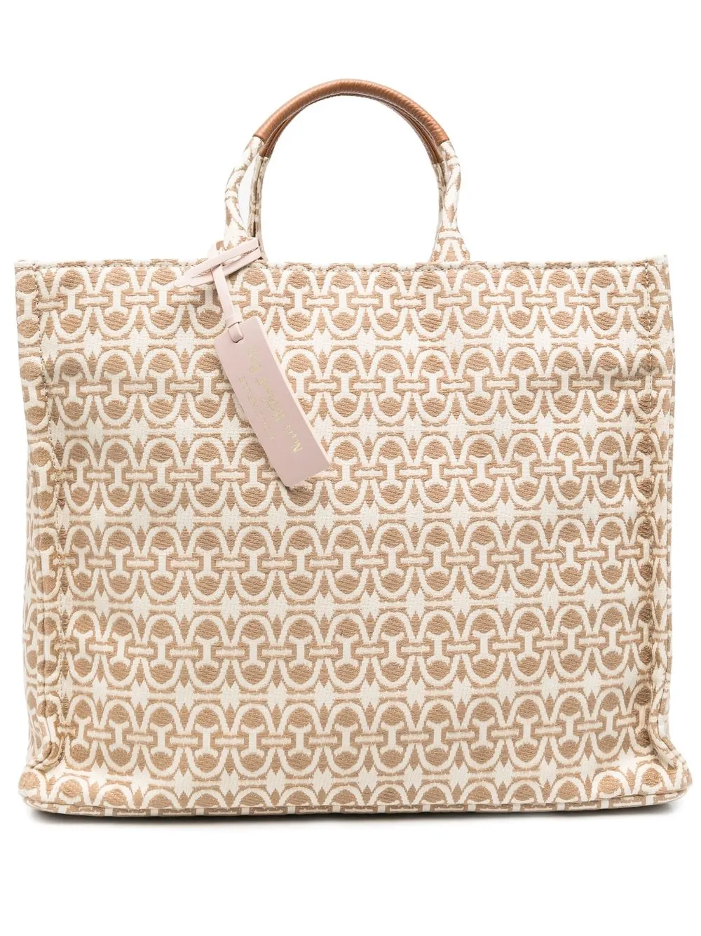 

Coccinelle tote con monograma - Neutro