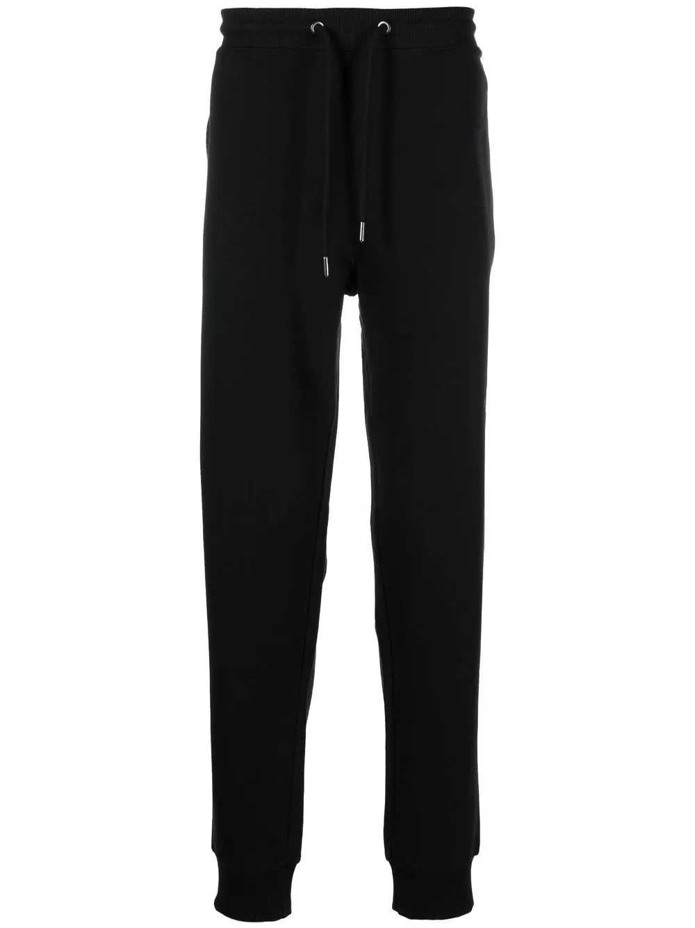 

The North Face embroidered-logo cotton track pants - Black