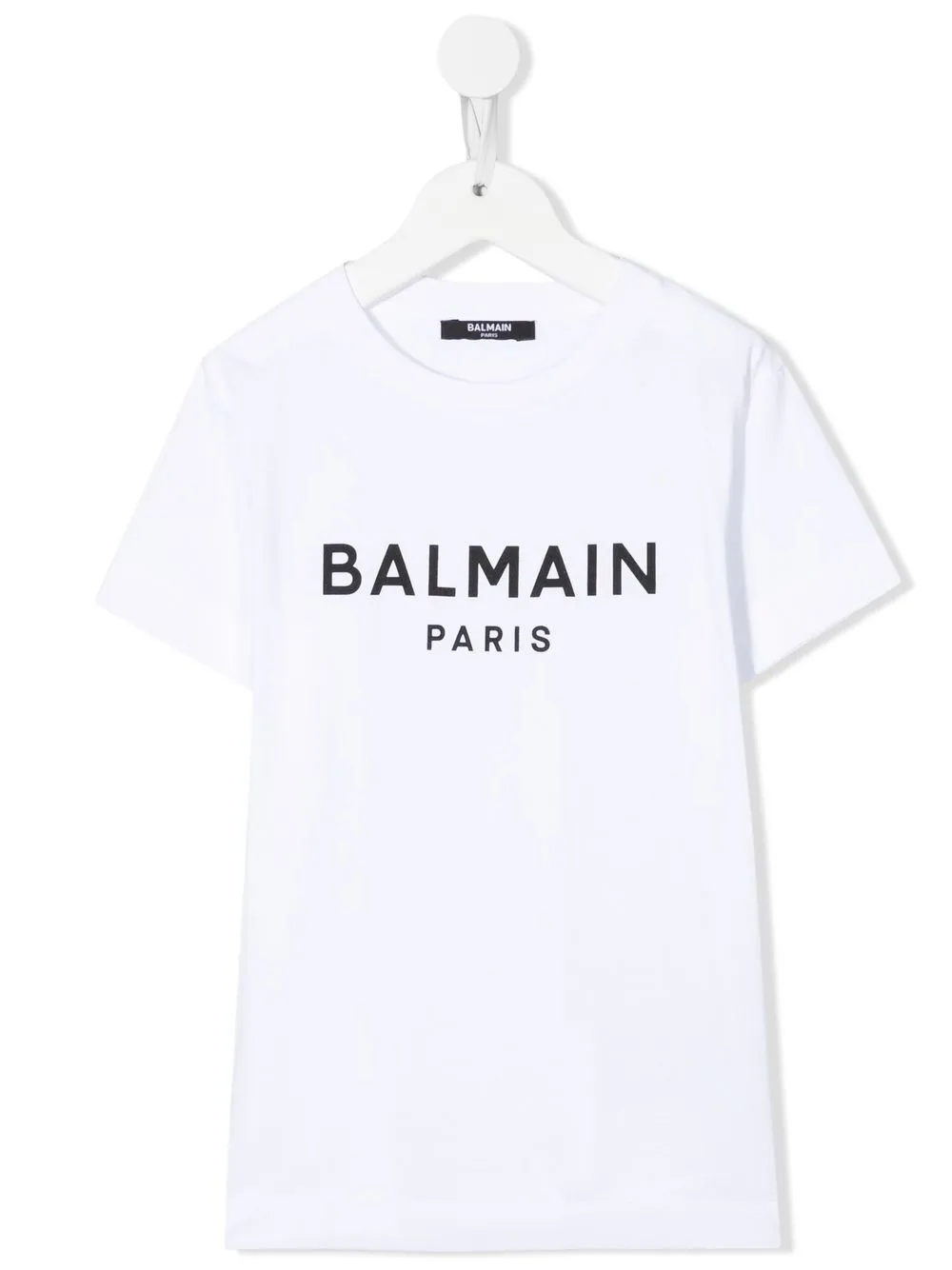 

Balmain Kids playera con logo estampado - Blanco