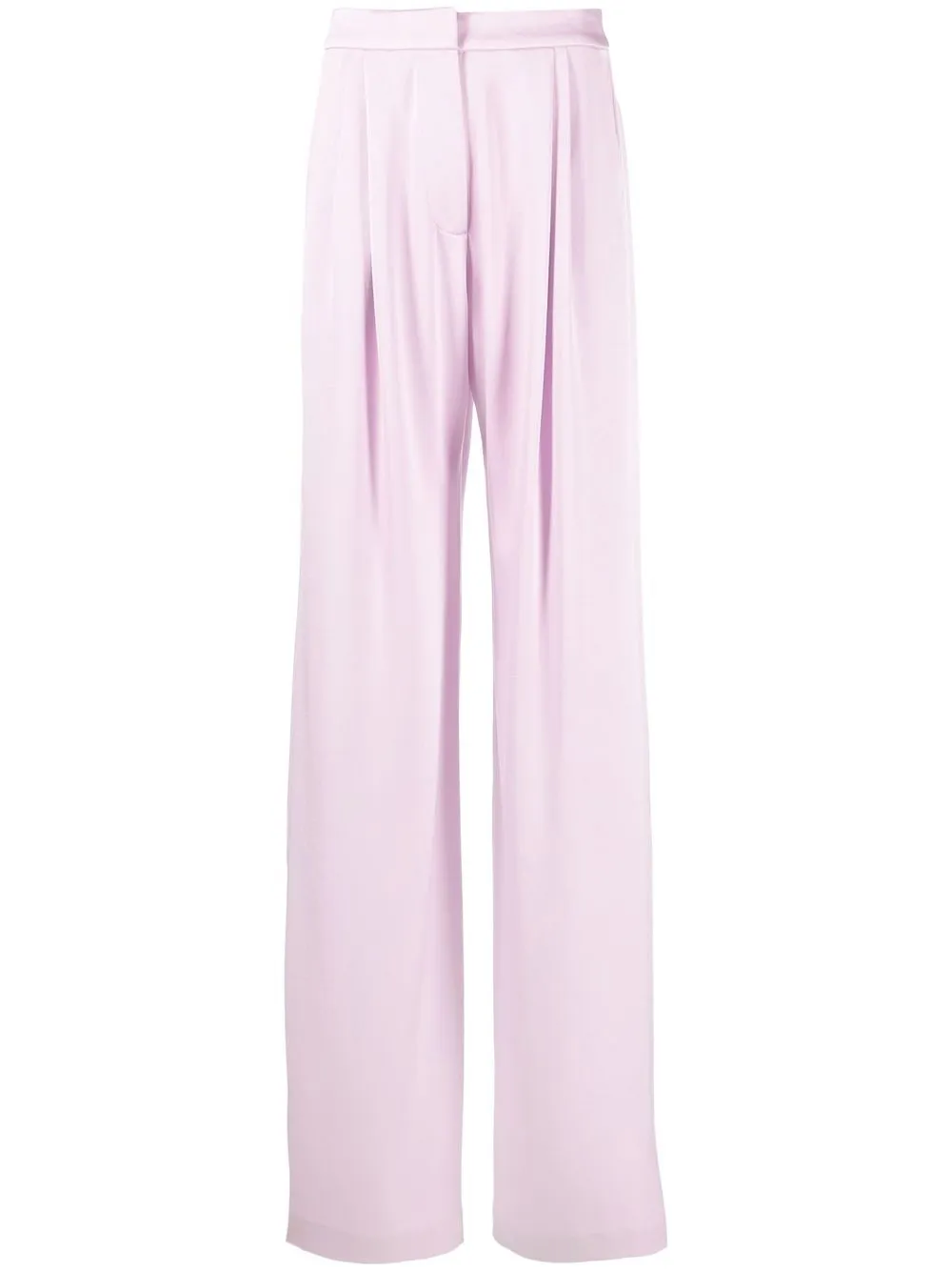 

Alex Perry pantalones palazzo con tiro alto - Morado