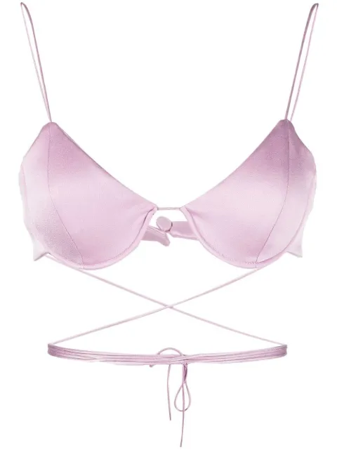 Alex Perry wraparoiund bralette 