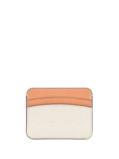 Tory Burch T monogram-embossed cardholder Women