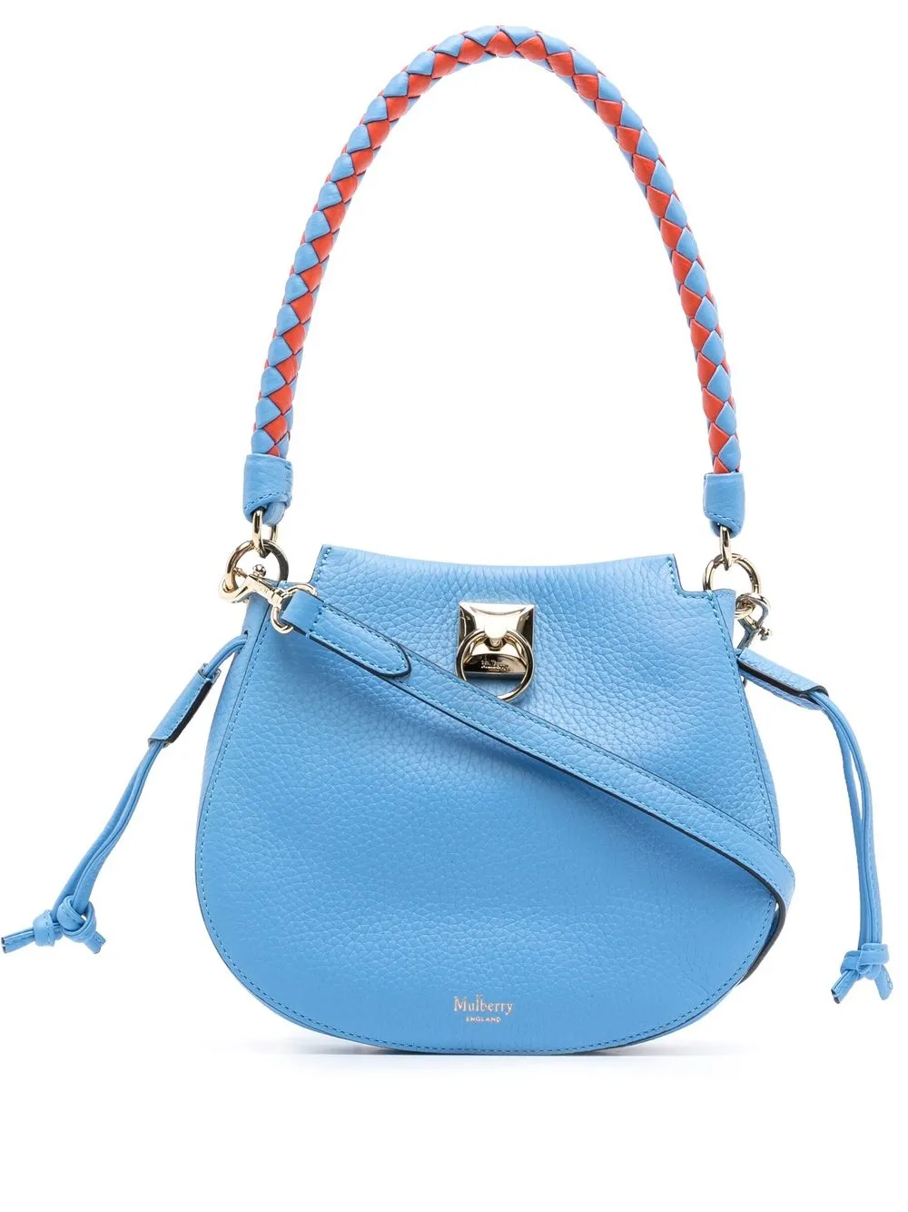

Mulberry bolsa con efecto granulado - Azul