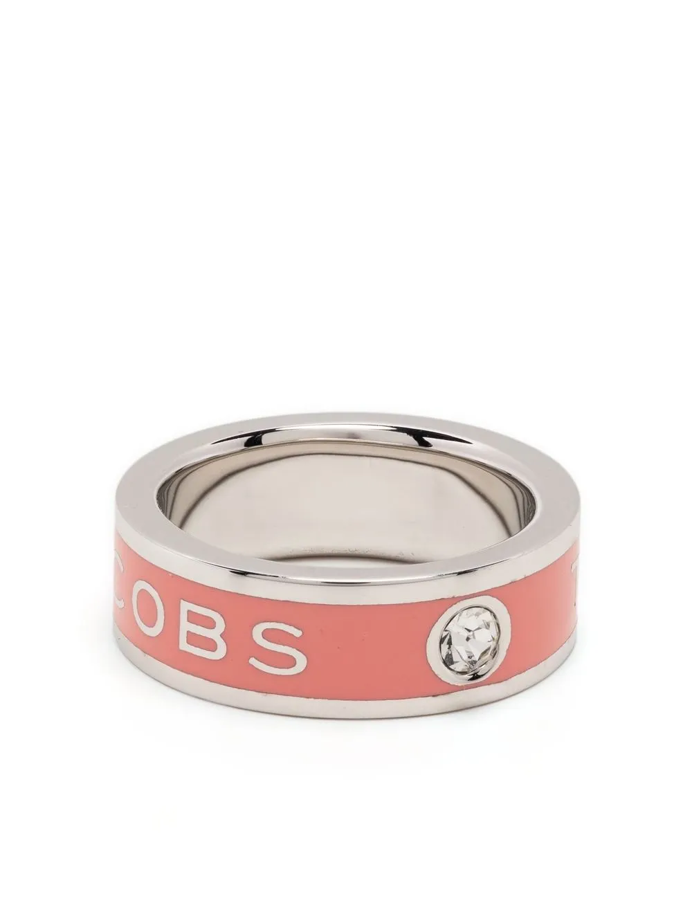 

Marc Jacobs anillo The Medallion - Rosado