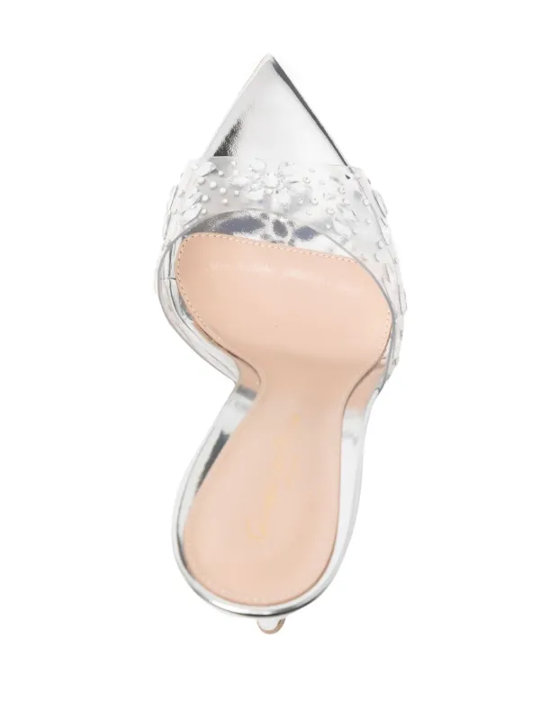極美品 Gianvito Rossi ハイヒール メッシュ クリスタル 極美品 Gianvito Rossi ハイヒール メッシュ クリスタル - メルカリ
