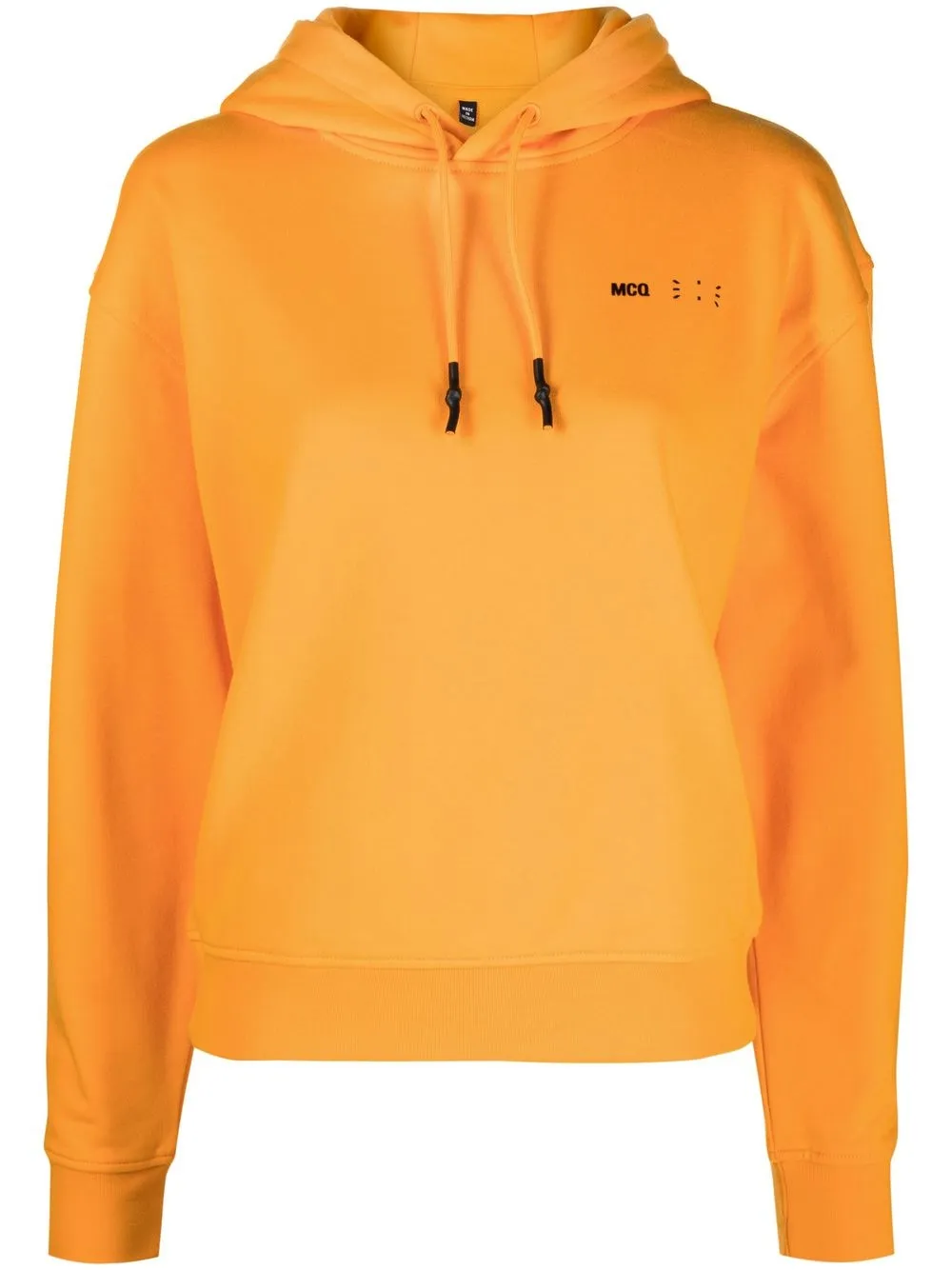 

MCQ hoodie con logo estampado - Naranja