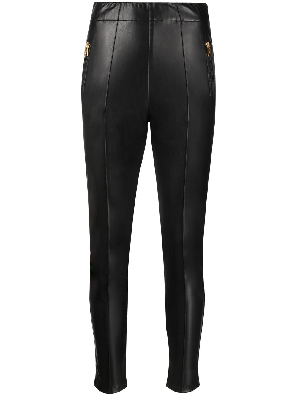

Ermanno Scervino leggins de cuero artificial - Negro