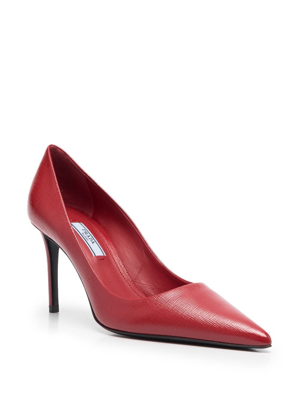 Prada Leren pumps - Rood