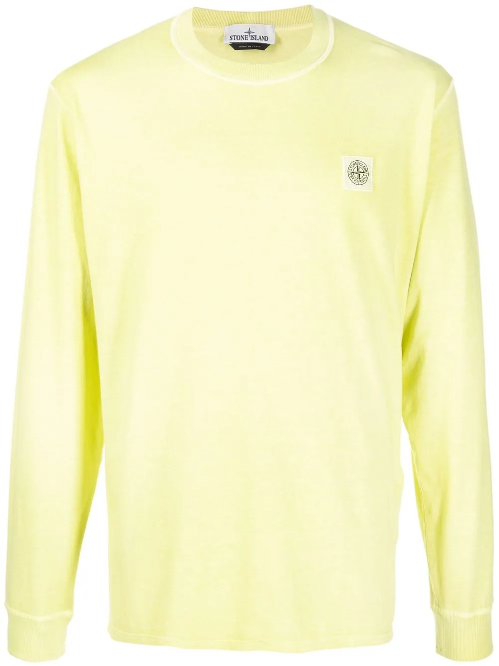 

Stone Island playera con motivo Compass - Amarillo