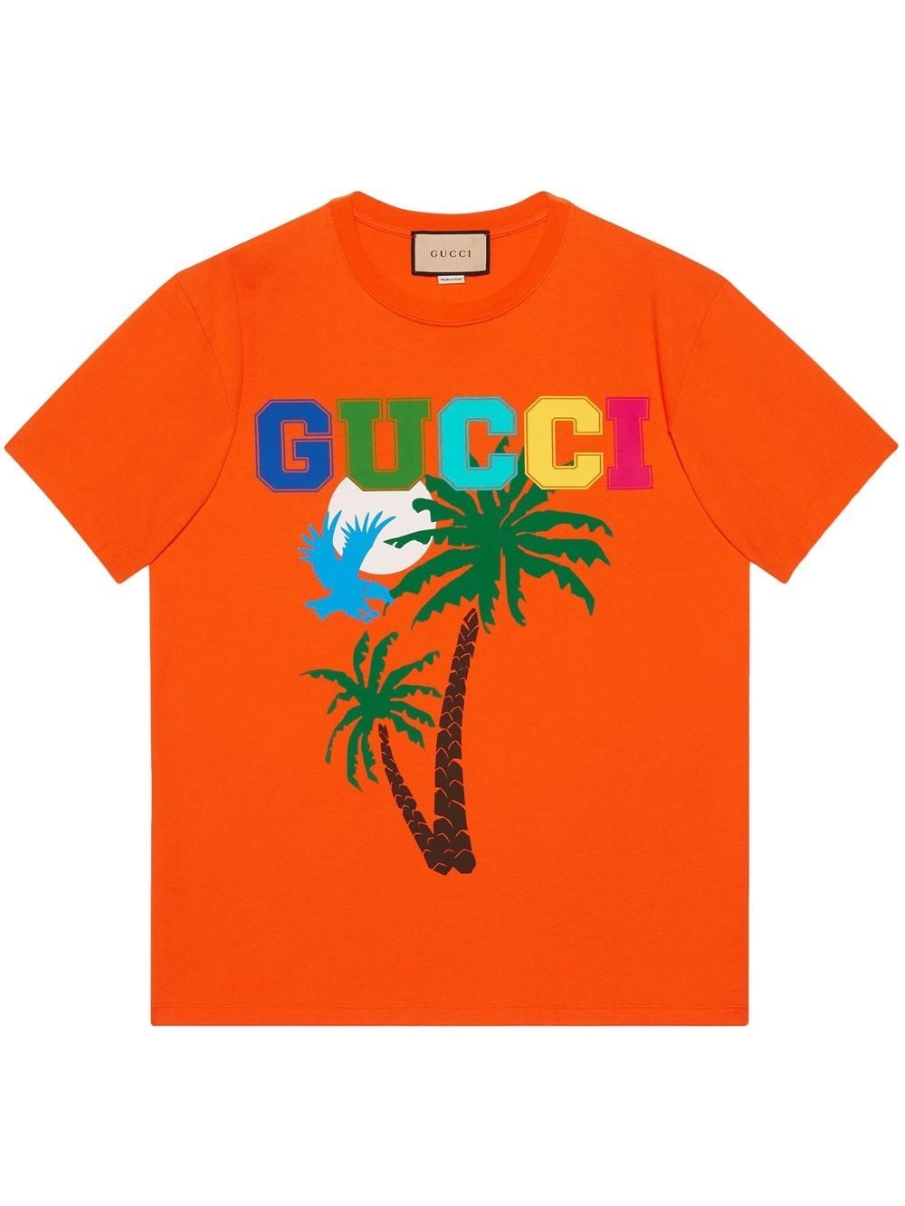 Gucci Palm tree-print T-shirt - Farfetch
