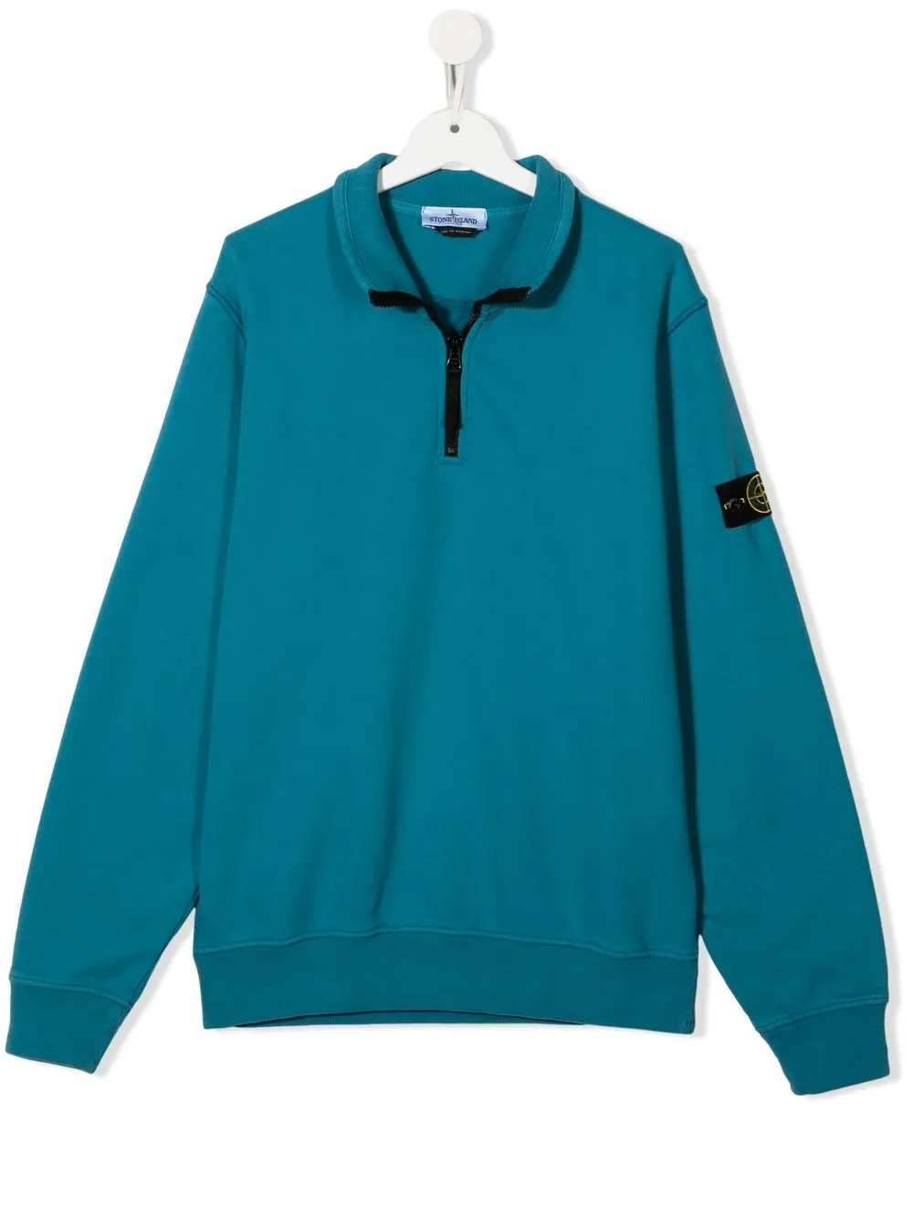 

Stone Island Junior sudadera con cierre - Azul