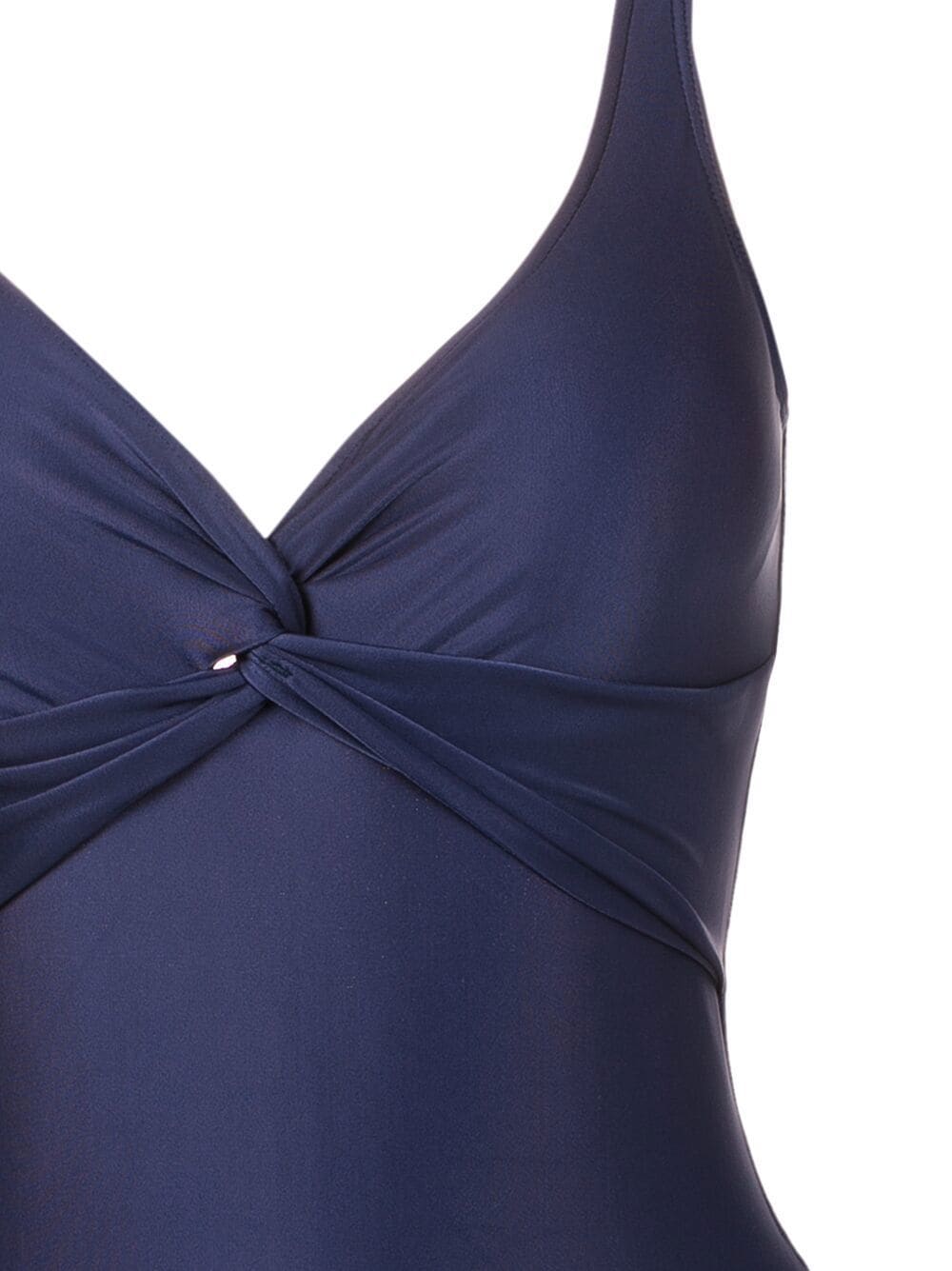 Shop Lygia & Nanny Adriana Ruched Swimsuit In Blue