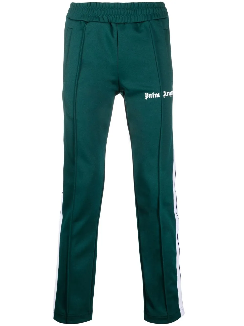 

Palm Angels pants con logo estampado - Verde