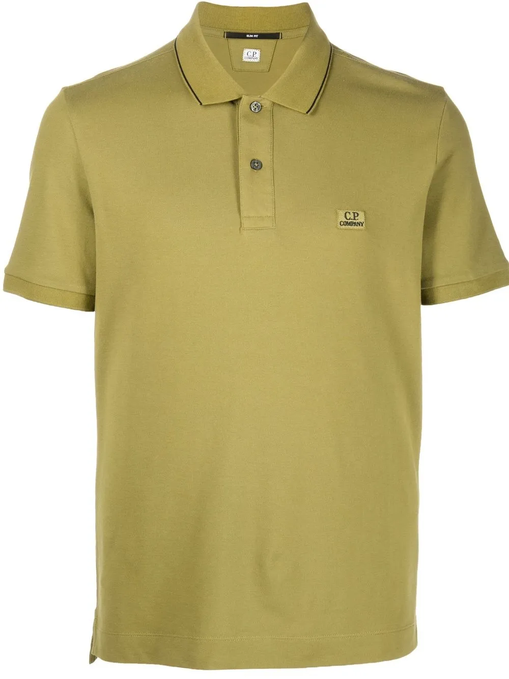 

C.P. Company playera con logo bordado - Verde