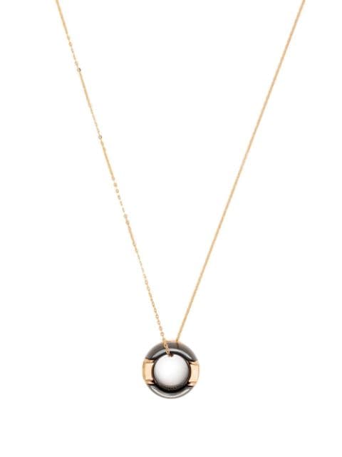 Damiani 18kt rose gold D.Icon diamond necklace