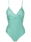Lygia & Nanny Bianca ruched swimsuit - Blue