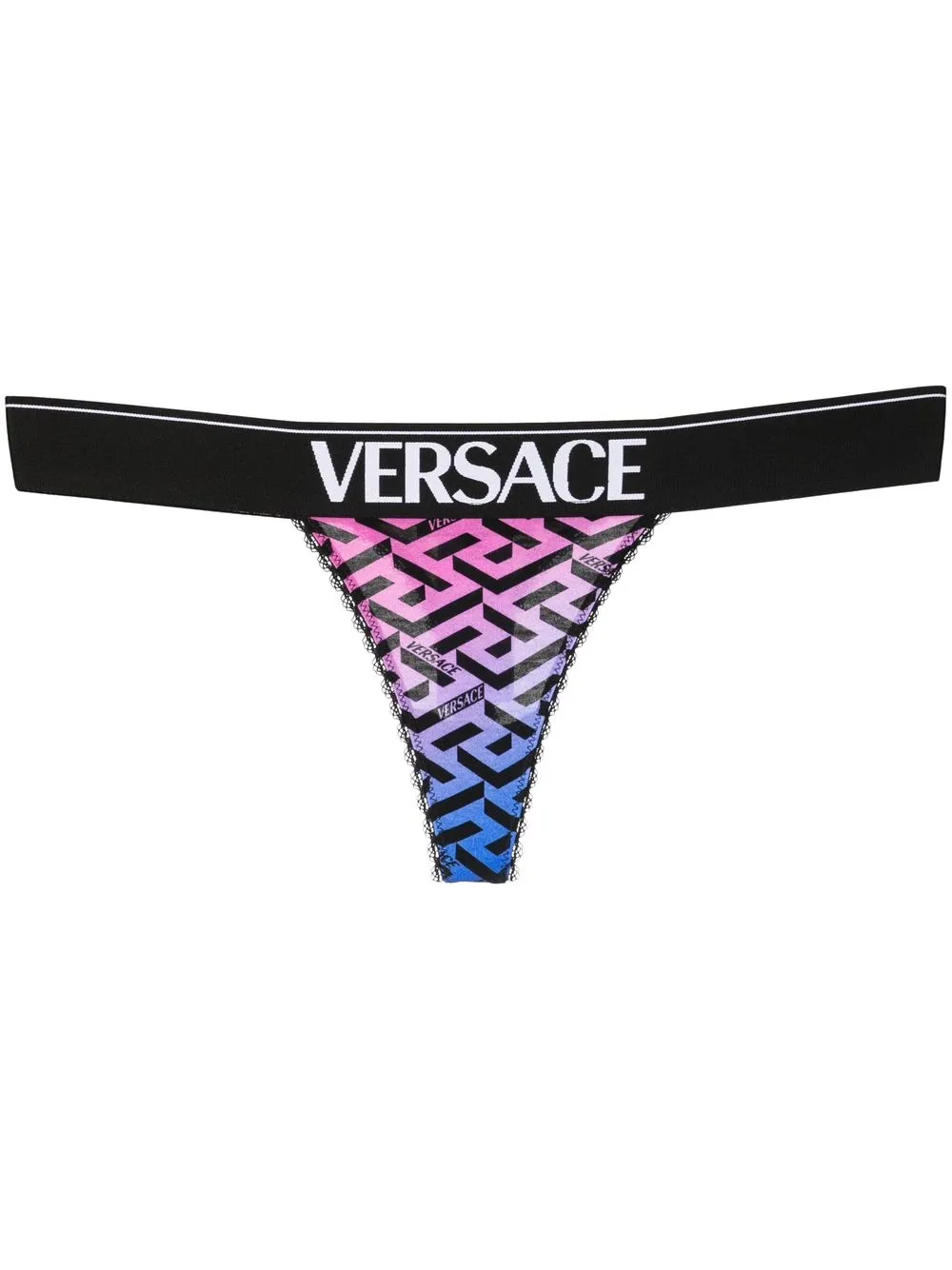 

Versace Greca-print briefs - Black