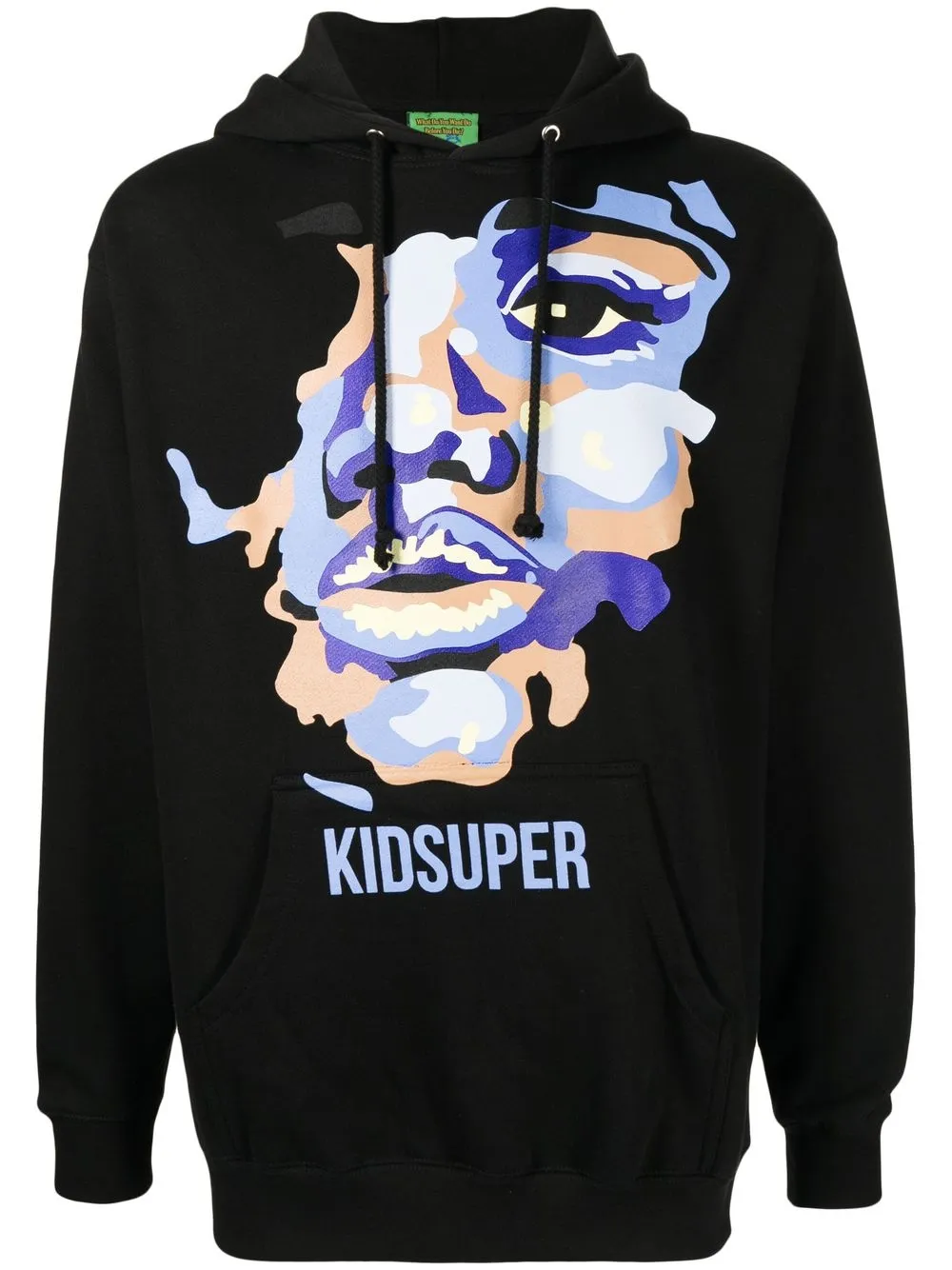 

KidSuper hoodie con estampado gráfico - Negro