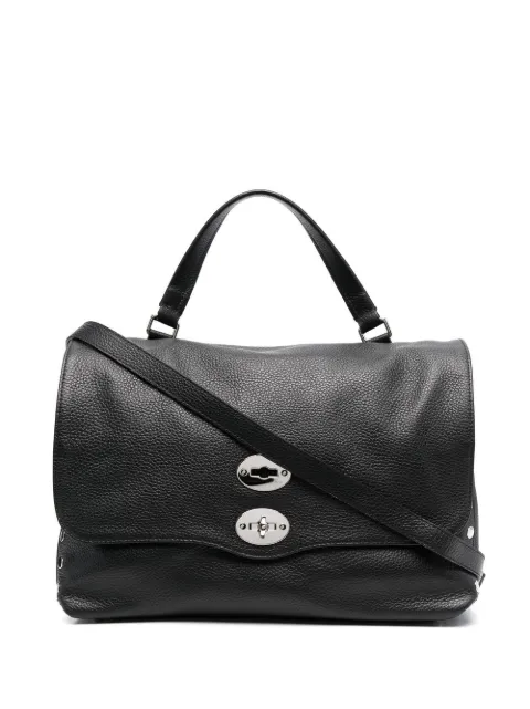 Zanellato bolso shopper Postina® mediano con apliques