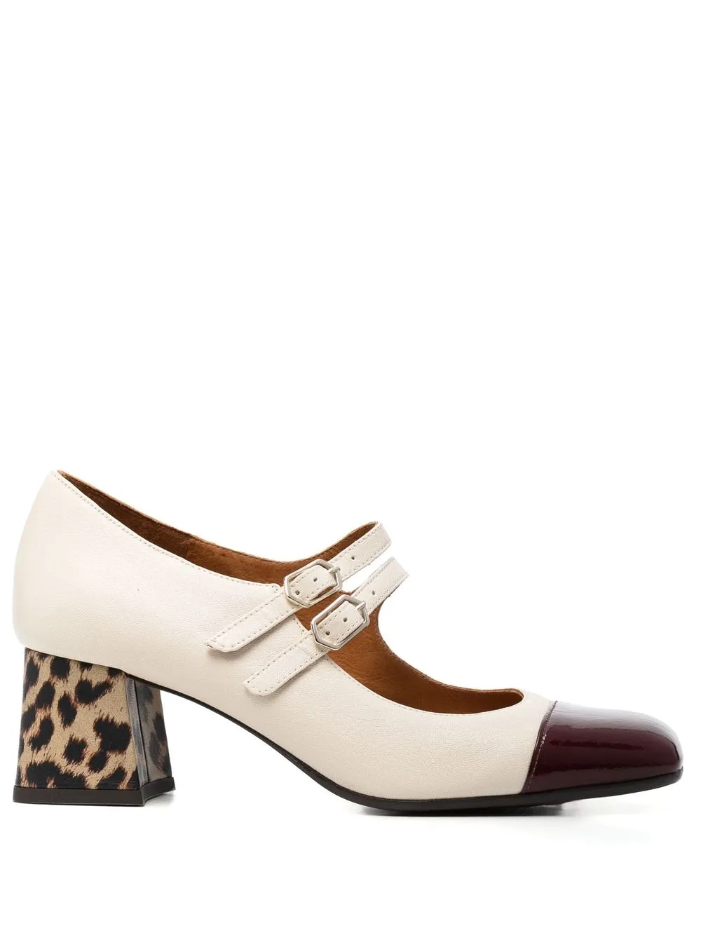 

Chie Mihara zapatos de tacón cuadrados - Neutro