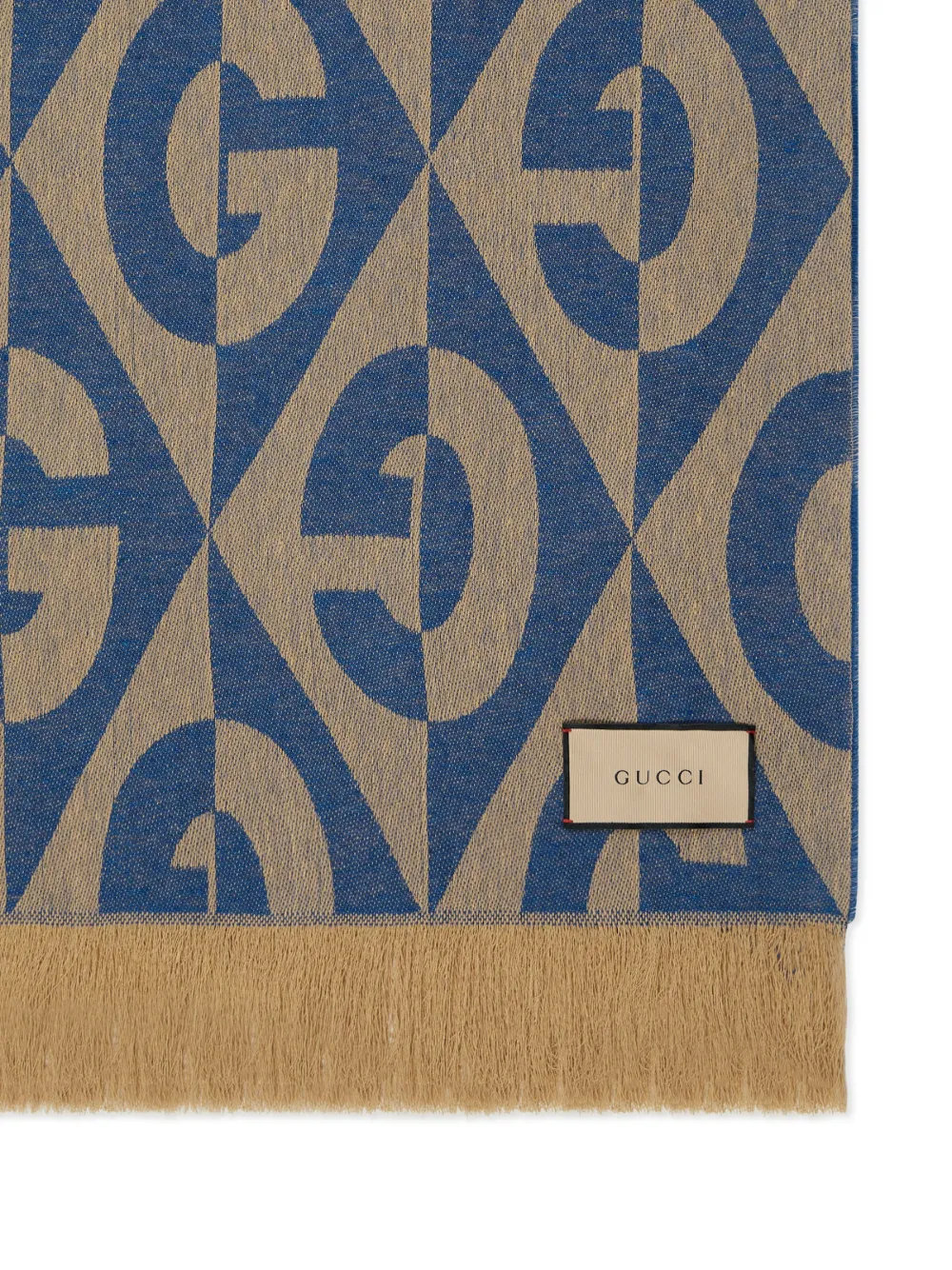 Gucci GG Diamond print linen blanket | Blankets & Throws | Image 2