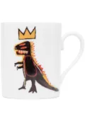 Ligne Blanche x Jean-Michel Basquiat God Dragon mug - White