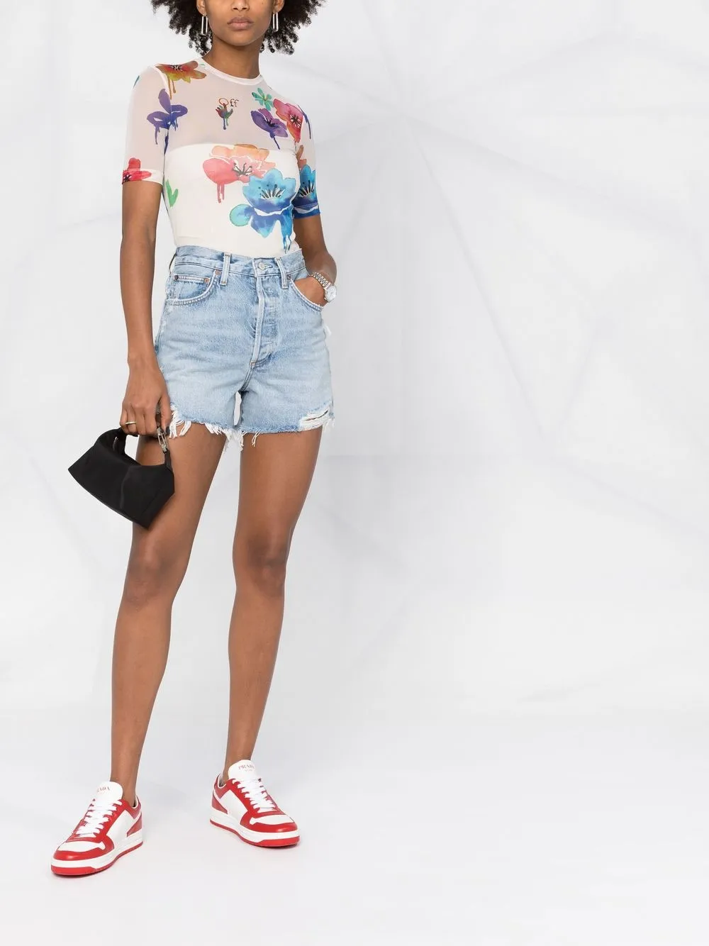 AGOLDE Dee Denim Shorts - Farfetch