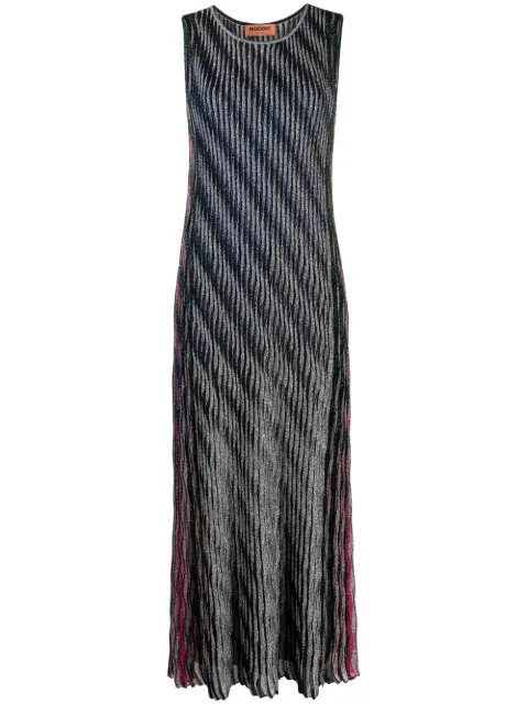 Missoni فستان منسوج بدون أكمام