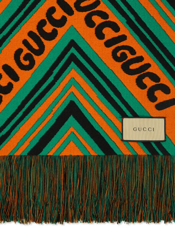 Gucci グッチ ストライプ ブランケット - FARFETCH